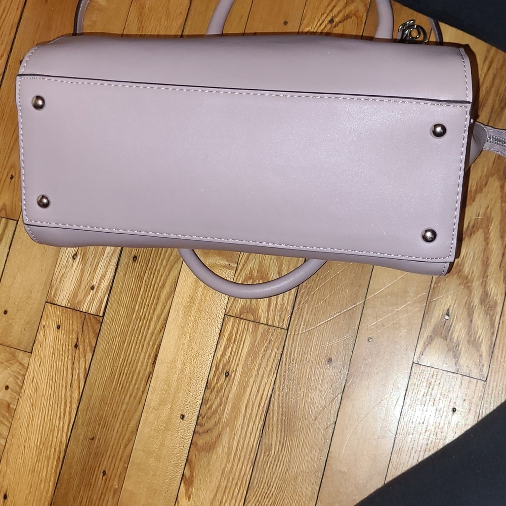 Nine West Muted Mauve/Pink Colored, 3 Compartment, Pre-loved Purse - Picture 5 of 12